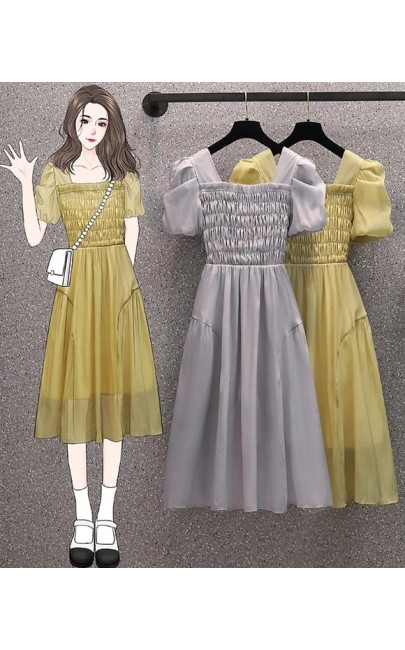 4✮- MQFRM3087 - Knee Dress