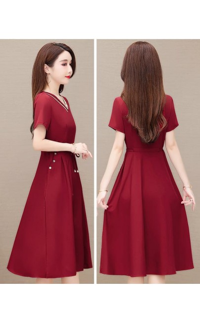 4✮- MRFRM3887 - Knee Dress (Small Cut)