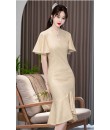 4✮- MRFRM4053 - Mermaid Knee Dress (Small Cut, Cheongsam)