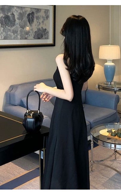 3✮- MSFRM4295 - Strap Knee Dress 3✮- MSFRM4295 - Strap Knee Dress