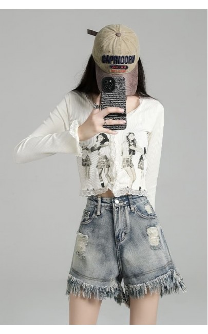 4✮- MSFRM4451 - Denim Shorts 4✮- MSFRM4451 - Denim Shorts