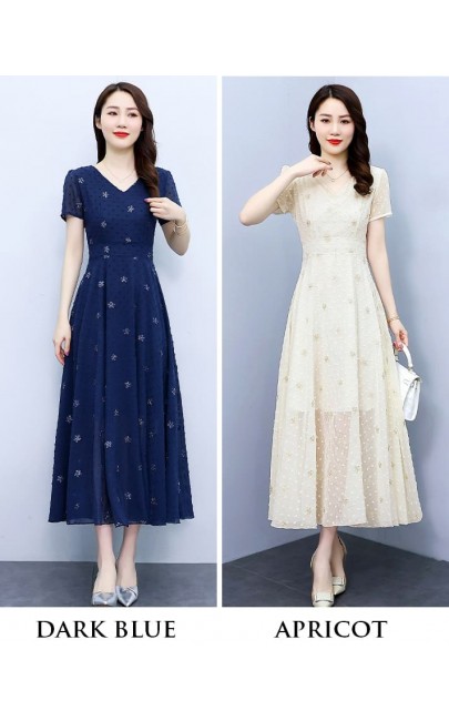 4✮- MSFRM4932 - Midi Dress 4✮- MSFRM4932 - Midi Dress