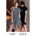 2✮- MTFCP1301 - Mini Dress / Long Top