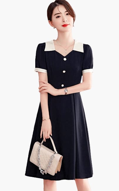 4✮- MTFRM5667 / BY338 - Knee Dress