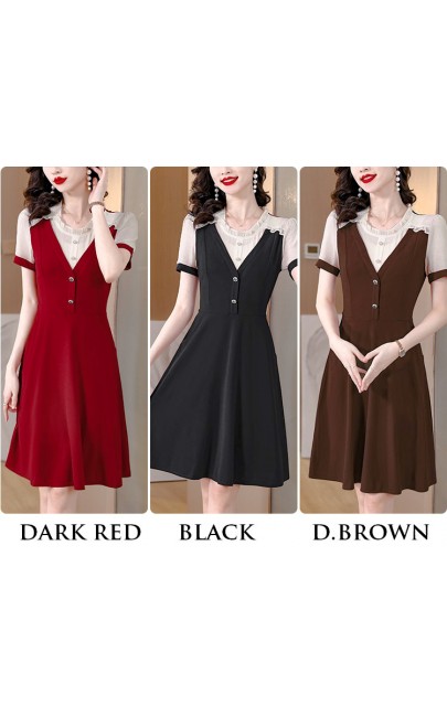 4✮- MUFRM5972 - Knee Dress (Small Cut)