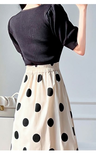 4✮- MUFRM5997 - Midi Dress (Top / Skirt) 4✮- MUFRM5997 - Midi Dress (Top / Skirt)
