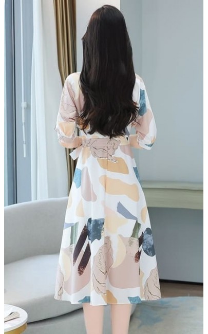4✮- MUFRM7818 - Knee Dress