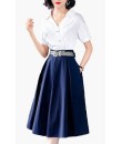 4✮- MVFRM6896 / RY1614 - Knee Dress (Top+Skirt)