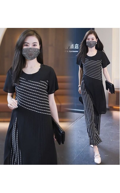 4✮- MVFRM6995 - Set (Long Top+Pants)