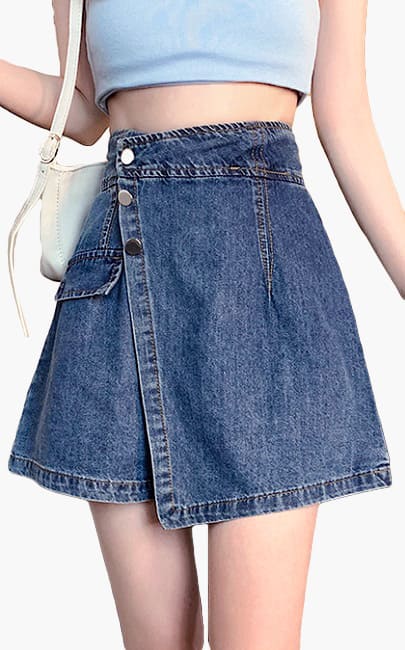 4✮- MWFRM7472 - Denim Shorts