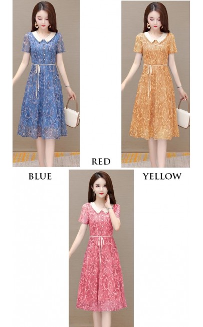 4✮- MWFRM7701 - Knee Dress (Small Cut)