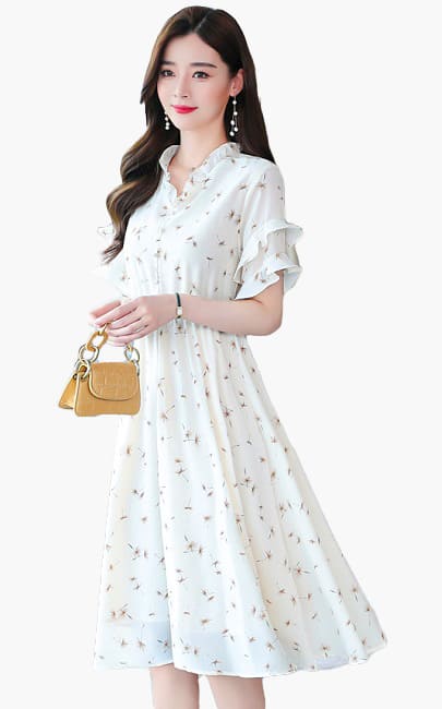 4✮- MWFRM7813 - Midi Dress