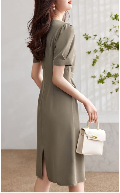 4✮- MWFRY1458 - Knee Dress