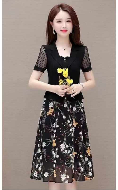 4✮- MXFRY1461 - Knee Dress (Small Cut)