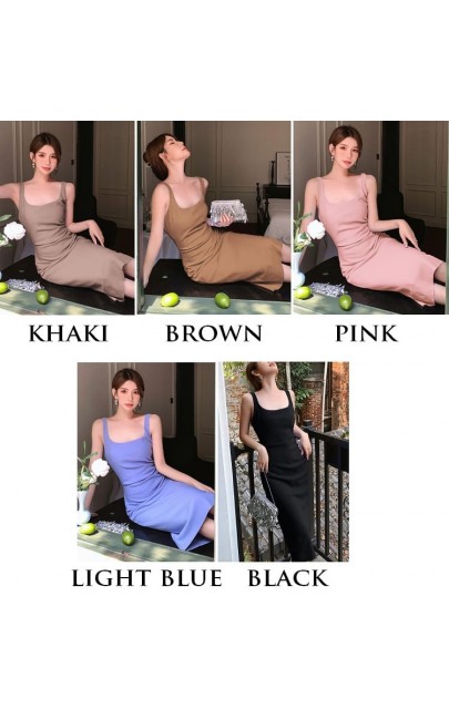 3✮- MYFRM10810 - Bodycon Knee Dress (Small Cut) 3✮- MYFRM10810 - Bodycon Knee Dress (Small Cut)