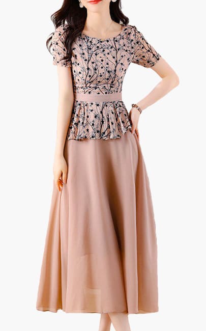 4✮- MZFRM10979 / PF2594 - Midi Dress (Small Cut)