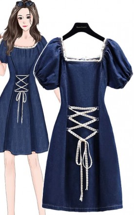 4✮- MZFRM11289 - Denim Dress