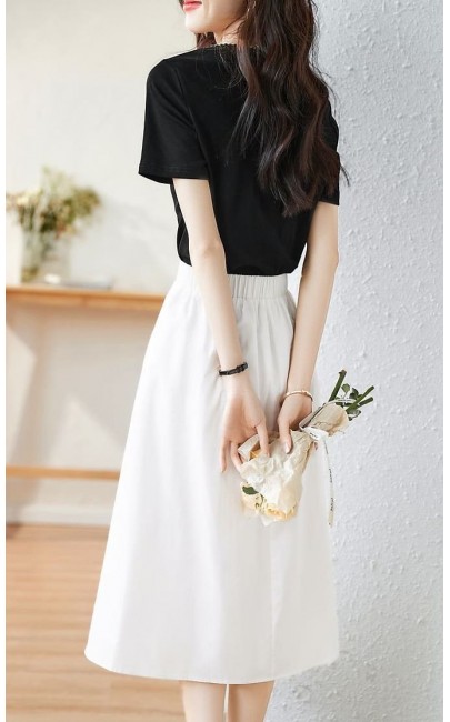 3✮- MZFRM12217 / RY2670 - Knee Dress (Top+Skirt) 3✮- MZFRM12217 / RY2670 - Knee Dress (Top+Skirt)