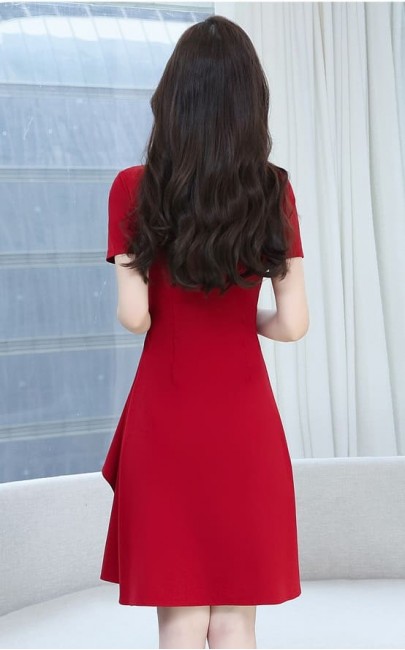 4✮- MZFRM13221 - Knee Dress (Small Cut)