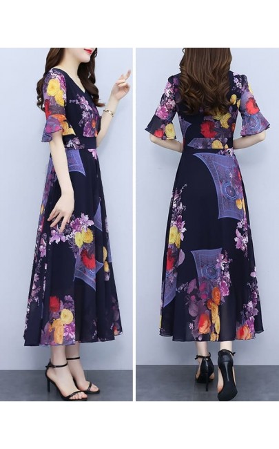 4✮- NAFRM13562 - Midi Dress (Small Cut) 4✮- NAFRM13562 - Midi Dress (Small Cut)