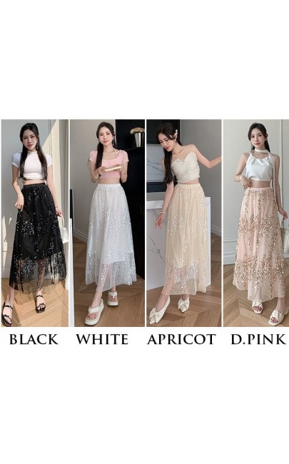 4✮- NAFRM14045 - Midi Skirt