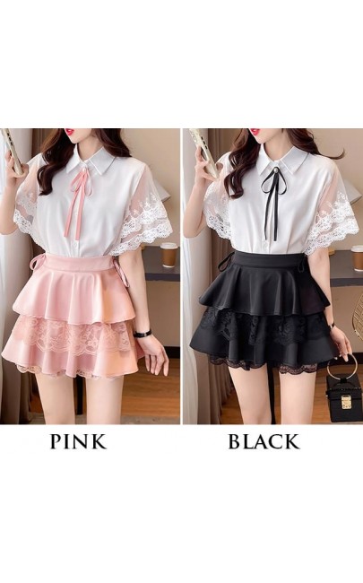 4✮- NBFRM15840 - Mini Dress (Top+Skirt) (Small Cut)