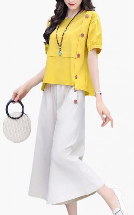 4✮- NCFRM16977 - Set (Top+Pants)