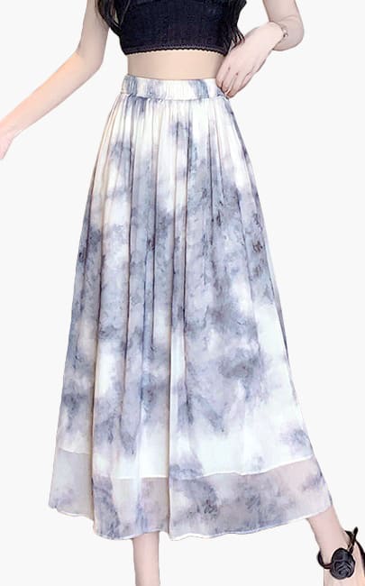 4✮- NCFRM18040 / RY1942 - Midi Skirt (S-3XL)