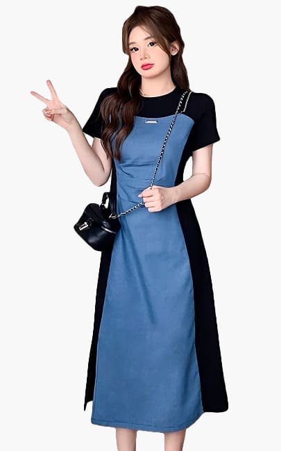 4✮- NCFRM18291 - Dress / Midi Dress (Small Cut)