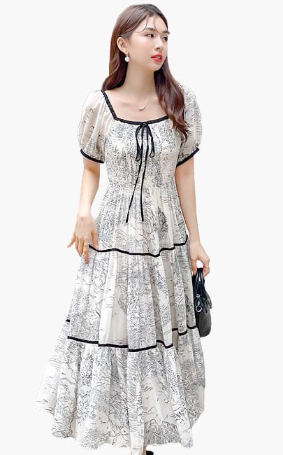 4✮- NDFRM18772 - Midi Dress