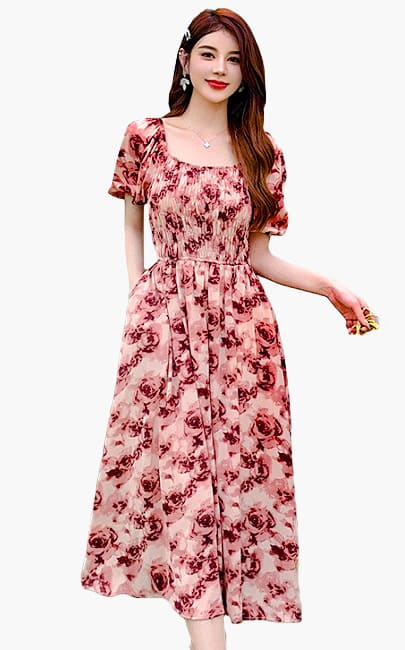 4✮- NDFRM18954 - Midi Dress