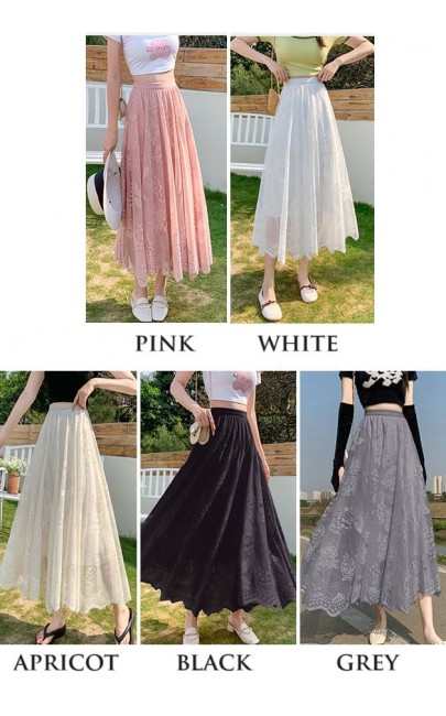4✮- NEFRM20595 - Midi Skirt (S-XL)