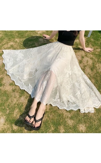 4✮- NEFRM20595 - Midi Skirt (S-XL)