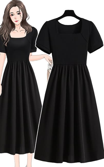 4✮- NEFRM21086 - Midi Dress