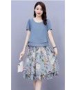 4✮- NFFRM17826 - Knee Dress (Top+Skirt)(Small Cut)