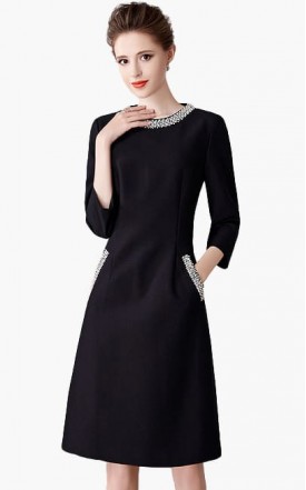 4✮- NFFRM21837 - Knee Dress