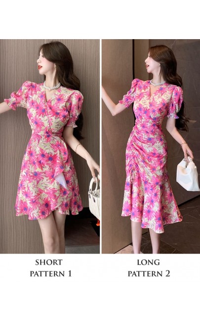 4✮- NFFRM22175 - Mermaid / Midi Dress 4✮- NFFRM22175 - Mermaid / Midi Dress