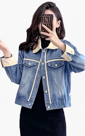 4✮- NGFRM22760 - Denim Cardigan