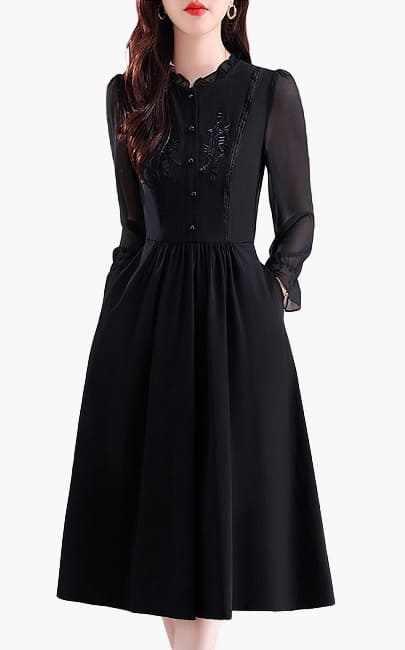 4✮- NHFRM23354 - Midi Dress