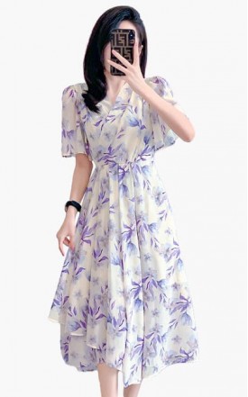4✮- NHFRM24090 - Midi Dress