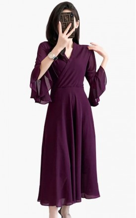 4✮- NHFRM24091 - Midi Dress