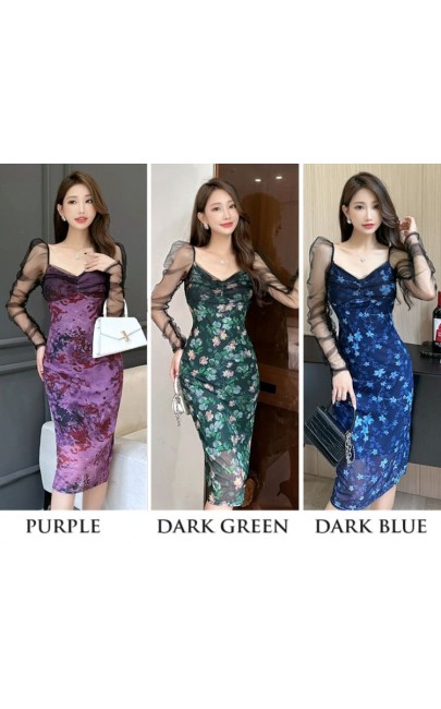 3✮- NJFRM27733 - Bodycon Dress (Small Cut)