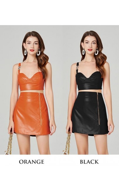 4✮- NKFRM28770 - Bodycon Dress (Top+Skirt) 4✮- NKFRM28770 - Bodycon Dress (Top+Skirt)