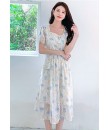 4✮- NKFRM28987 - Knee Dress (Cheongsam) (Small Cut)