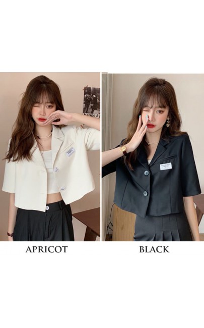 4✮- NNFPF1372 - Crop Coat 4✮- NNFPF1372 - Crop Coat