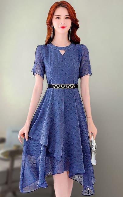 4✮- NOFBY37 - Knee Dress