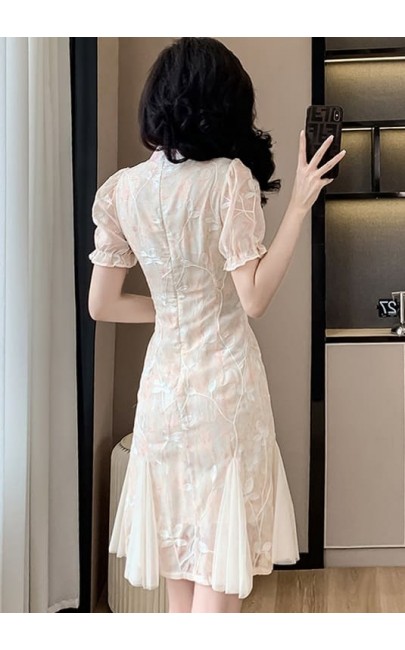 4✮- NOFPF1376 - Knee Dress (Cheongsam) 4✮- NOFPF1376 - Knee Dress (Cheongsam)