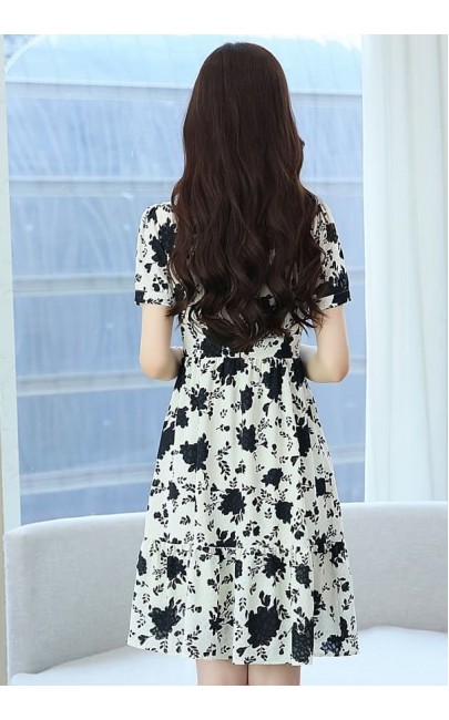 4✮- NOFPF1639 - Knee Dress
