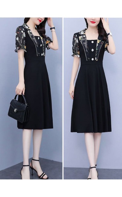 4✮- NOFPF2451 - Knee Dress