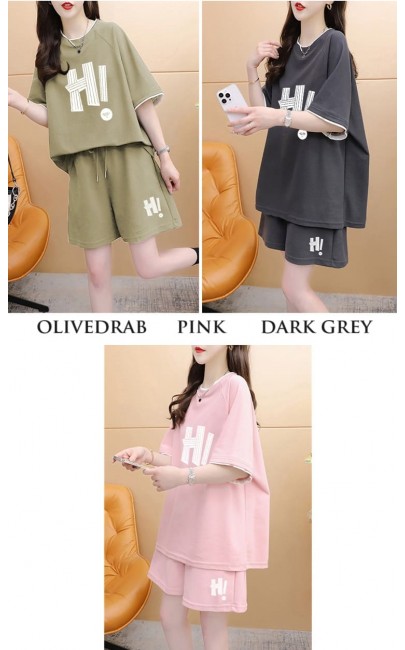 4✮- NOFPF2485 - Set (Top+Shorts) (M-3XL) 4✮- NOFPF2485 - Set (Top+Shorts) (M-3XL)